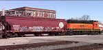 BNSF YCEI101 returns back north